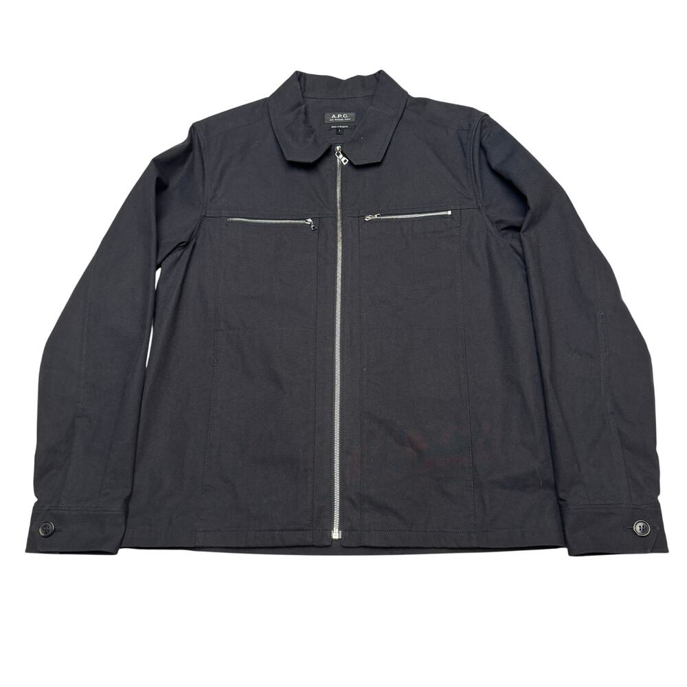 A.P.C. Veste Oahu Jacket Men's Large Cotton Workwear Quiet Luxury Minimalist